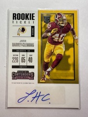 2017 Panini Contenders #223 Josh Harvey-Clemons Auto Rookie Ticket RC